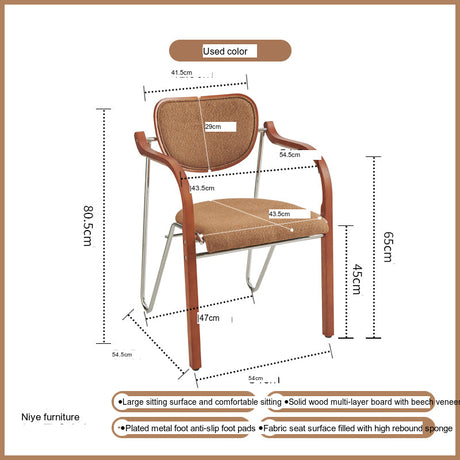 NIYE Isolde Rustic Comfort Dining Chair from NIYE