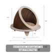 SHIBA Nara Versatile Cozy Tent Cat House from SHIBA
