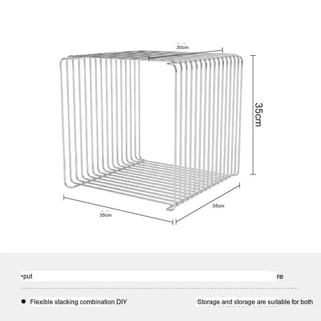 SOOGOOD Elowen Sleek Minimalist Stainless Steel Side Table from SOOGOOD