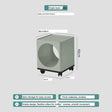 ABOUT WHITE Tanaka Minimalist Versatile Storage Display Rack from ABOUT WHITE