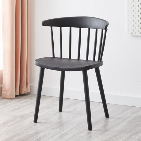A&D Zephyrine Sleek Modern Coffee Highchair from A&D