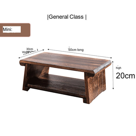 PAULOWNIA Akihiro Elegant Foldable Bay Window Table from PAULOWNIA