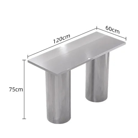 SM Lucas Rectangular Stainless Steel Clothing Stand from SM