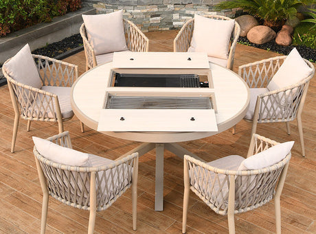 MOJIA Eirik Scandinavian Outdoor Lounge Chair for Serene Spaces from MOJIA
