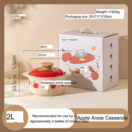 MH Isadora Premium Heat-Resistant Casserole Pot. from MH