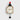 MANDELA Elowen Minimalist Cream Wall Clock from MANDELA