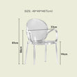 LAZYSPACE Leo Acrylic Coffee Chair from LAZYSPACE