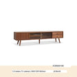GENJI Akihiko Elegant Solid Wood TV Cabinet from GENJI