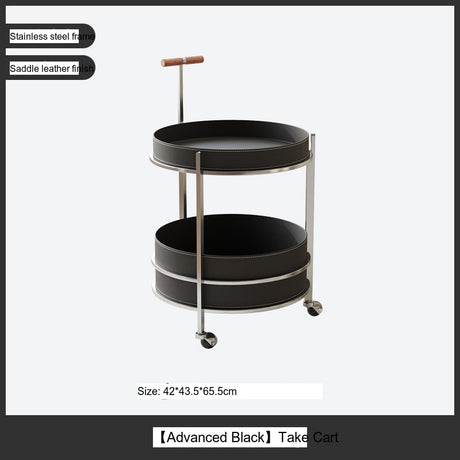 SAMMI Claire Stainless Steel Sofa Cart from SAMMI