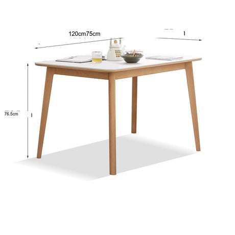 GENJI Harumi Elegant Solid Wood Long Table from GENJI