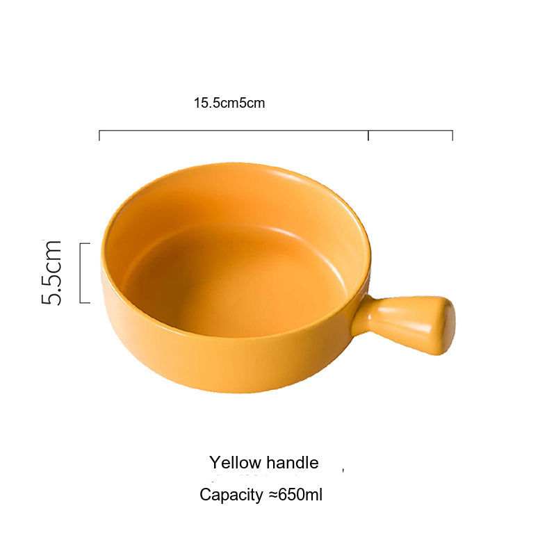 LIVETAI Seiryu Elegant Ceramic Noodle Bowl from LIVETAI