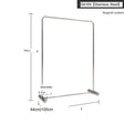 SM Finn Silver Clothing Hanger Stand from SM