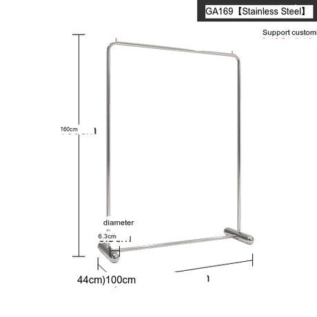 SM Finn Silver Clothing Hanger Stand from SM