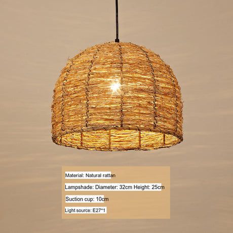 BOJI Haruki Modern Minimalist Woven Ceiling Lamp from BOJI