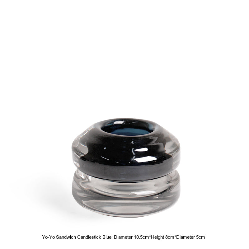VAVINCI Asahikawa Elegant Crystal Glass Candleholder Home Decor from VAVINCI