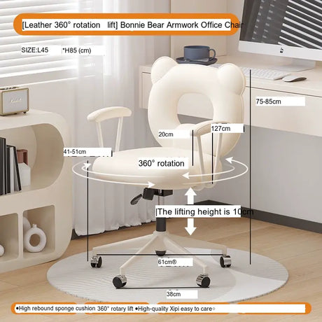 XIMIKA Alhambra Ergonomic Swivel Desk Chair from XIMIKA