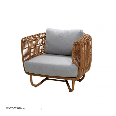 RATTAN FURNITURE Santiago Elegant Waterproof Leisure Sofa Set from RATTAN FURNITURE