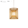 BOJI Haruki Elegant Wooden Bamboo Ceiling Lamp from BOJI