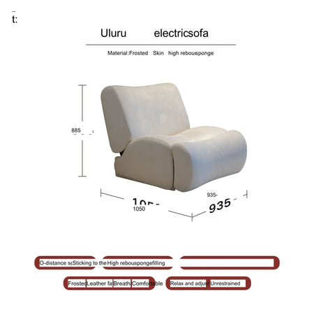 TELLS Aysel Frosted Leather Multifunctional Sofa from TELLS