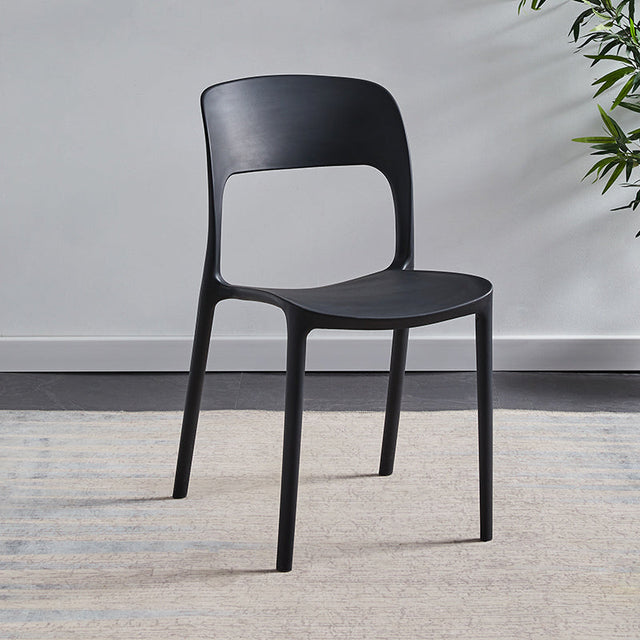 A&D Penelope Sleek Scandinavian Plastic High Chair from A&D