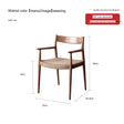 QUANMU Hiroshi Elegant Oak Dining Set from QUANMU