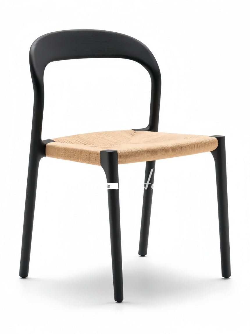 GENJI Isadora Elegant Solid Wood Dining Chair from GENJI
