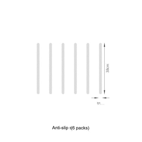 BOER Yoshiko Non-Slip Self-Adhesive Hair Band from BOER