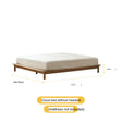 HANKE Elowen Luxurious Solid Wood Cloud Bed from HANKE