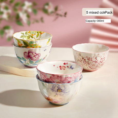 MOSE Twelve Flower Rice Bowl from MOSE