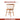 RATTAN FURNITURE Kenji Elegant Red Oak Dining Chair from RATTAN FURNITURE