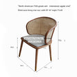 RATTAN FURNITURE Akihito Elegant Natural Wooden Highchair from RATTAN FURNITURE