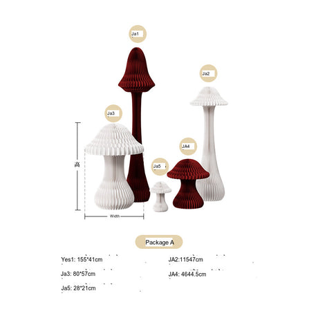 SHIBA Zephyra Unique Modern Decor with Clove Mushrooms Stand from SHIBA
