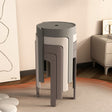 A&D Marisol Stylish Stackable Round Stool from A&D
