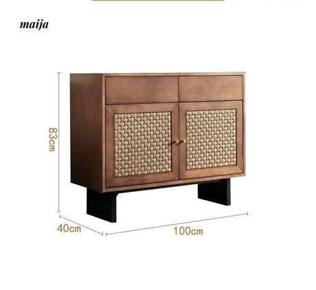 RATTAN CRAFTSMAN Solid Wood Foodside Cabinet from RATTAN CRAFTSMAN