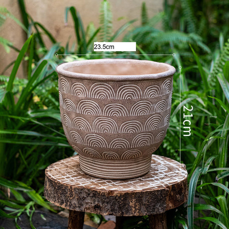 JUHAN Sakura Haruki Large Breathable Flowerpot from JUHAN