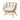RATTAN FURNITURE Kiyoshi Sleek Minimalist Rattan Chair from RATTAN FURNITURE