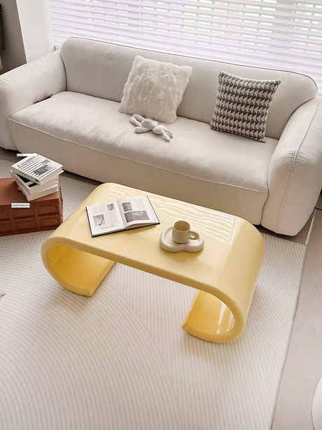 ROOMHOME Hashtag Brielle Nordic Minimalist Fiberglass Coffee Table. from ROOMHOME