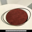 LIVETAI Juniper Elegant Stainless Steel Tea Tray from LIVETAI
