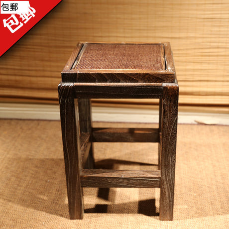 PAULOWNIA Yoshio Elegant Retro Design Stool from PAULOWNIA