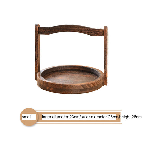 PAULOWNIA Kaori Elegant Vintage Tea Ceremony Fruit Basket from PAULOWNIA