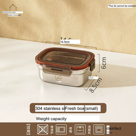 MH Carlotta Stainless Steel Sealing Bento Box from MH