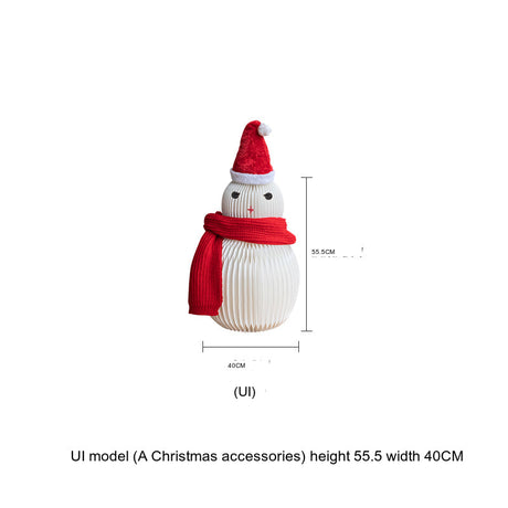 SHIBA Isolde Festive Nordic Outdoor Snowman Decoration from SHIBA