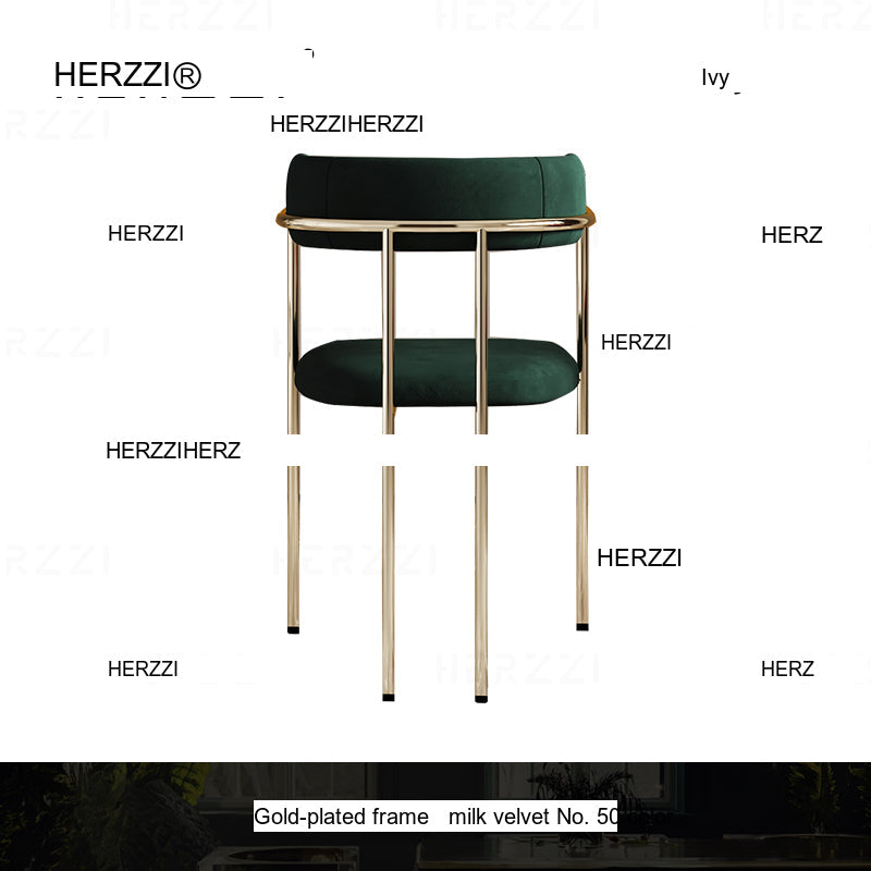 HERZZI Lysandra Customizable Luxurious Dining Chair from HERZZI