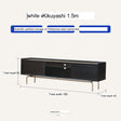 HANKE Santiago Retro Solid Wood TV Cabinet with Glass Doors - Living Room Storage Solution from HANKE