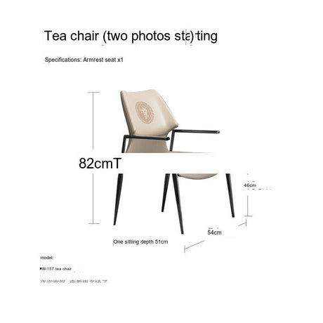 QUANMU Isolde Modern Ergonomic Leisure Chair from QUANMU