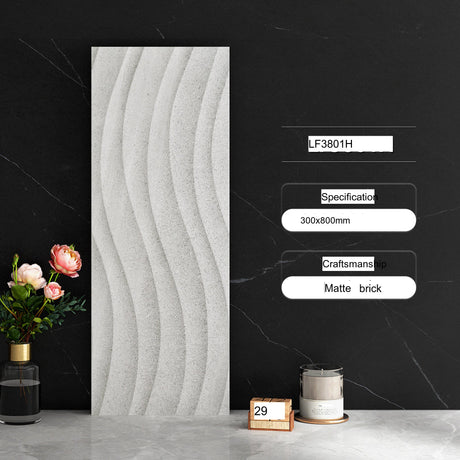 LOFTWELL Isadora Sleek Modern Anti-Slip Wall Tile from LOFTWELL