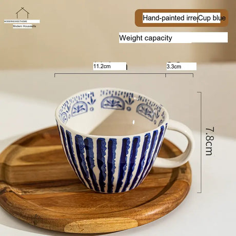 MH Esmeralda Chic Elegant Ceramic Coffee Cup from MH