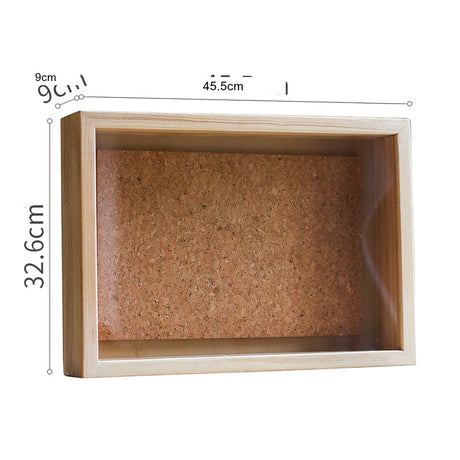JUHAN Kyoko Three-Dimensional Natural Wood Decorative Storage Frame from JUHAN