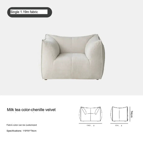 SOOGOOD Yamanaka Chic Comfortable Sofa with Dual Armrests from SOOGOOD