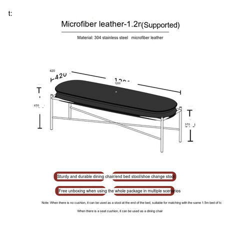 TELLS Marisol Vintage Luxe Leather Porch Bench from TELLS